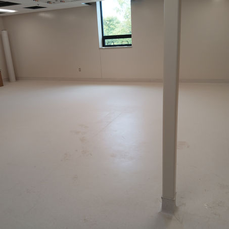 Post Construction Cleaning of Medtec Flooring Before