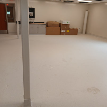 Post Construction Cleaning of Medtec Flooring After